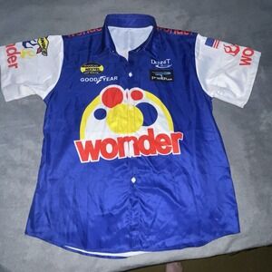 Ricky Bobby Wonder Bread Racing Shirt Talladega Nights Costume NASCAR Cosplay XL